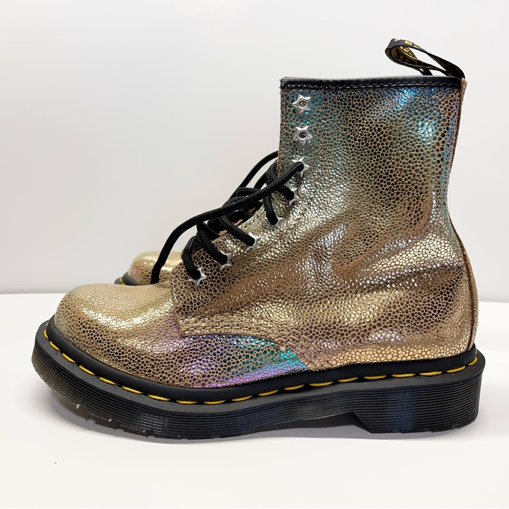 Dr. Martens Gold Combat Boots